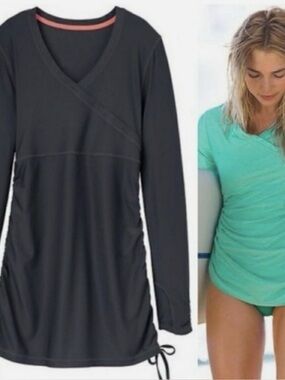 Athleta Wick-It Adjustable Swim Coverup / Athletic Tunic